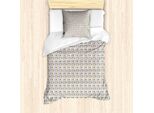 Abakuhaus Set Copripiumino Carnevale, Bandierine Decorative A Strisce, 135 X 200 Cm + 80 X 80 Cm, Multicolore
