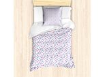 Abakuhaus Set Copripiumino Per Letti Singoli, Composizione Di Pietre Preziose, Antiacaro, Adatto A Chi Soffre Di Allergie, Con Federa, 135 Cm X 200 Cm - 80 X 80 Cm, Multicolore