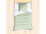 Abakuhaus Set Copripiumino Astratto Per Letti Singoli, Cerchi Pastello Nursery, Antiacaro, Adatto A Chi Soffre Di Allergie, Con Federa, 135 Cm X 200 Cm - 80 X 80 Cm, Multicolore