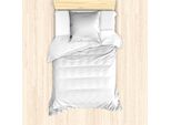 Abakuhaus Set Copripiumino Grigio Per Letti Singoli, Decorazioni Rococò, Antiacaro, Adatto A Chi Soffre Di Allergie, Con Federa, 135 Cm X 200 Cm - 80 X 80 Cm, Grigio Chiaro E Grigio
