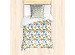Set Copripiumino Abakuhaus Per Letti Singoli, Forme Colorate Nel Cielo, Antiacaro, Adatto A Chi Soffre Di Allergie, Con Federa, 135 Cm X 200 Cm - 80 X 80 Cm, Multicolore