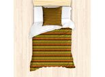 Set Copripiumino Abakuhaus Per Letti Singoli, Motivi Classici, Antiacaro, Adatto A Chi Soffre Di Allergie, Con Federa, 135 Cm X 200 Cm - 80 X 80 Cm, Multicolore