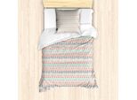Abakuhaus Set Copripiumino Boho Per Letti Singoli, Peruviano, Antiacaro, Adatto A Chi Soffre Di Allergie, Con Federa, 135 Cm X 200 Cm - 80 X 80 Cm, Multicolore