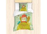 Abakuhaus Set Copripiumino Per Letto Singolo, Haus Hill, Antiacaro, Adatto A Chi Soffre Di Allergie, Con Federa, 135 Cm X 200 Cm - 80 X 80 Cm, Multicolore