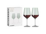 Ritzenhoff Rotweinglas-Set Fjordlicht 04, 2-Teilig, Kristallglas, 570 Ml, 3631004