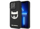 Karl Lagerfeld Klhcp13Lch3Dbk 13 Pro /13 6,1 Czarny/Nero Custodia Rigida 3D In Gomma Choupette