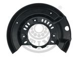 Optimal Piastra Paraspruzzi Disco Freno Per Toyota Yaris Hatchback (P1) Anteriore Sinistro BSP-9805L Piastra Di Ancoraggio