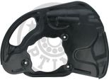 Optimal Piastra Paraspruzzi Disco Freno Adatta Per MERCEDES-BENZ Classe C Berlina (W204) Anteriore Destra BSP-4016R Piastra Di Ancoraggio