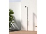 Sistema Doccia Da Giardino Sined | Chia - 230 Cm - Acciaio Inox Aisi 316L - Alta Qualità - Con Doccetta