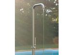 Sined | Doccia Esterna Sassari - 230 Cm - Acciaio Inox Aisi 316L - Alta Qualità - Resistente Alla Corrosione - Con Doccetta