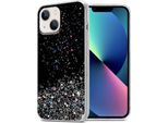 Cadorabo Custodia Per Apple Iphone 13 Custodia Protettiva In Nero Custodia Del Telefono Cellulare Custodia Tpu Custodia Glitter Cover Glitter