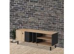 Mobile Tv Basso Base Tv 138Cm Rovere Sand Grange 80143902