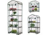 Mini Serra Impermeabile, Serra Portatile In Pvc Pieghevole A 5 Ripiani Con Cerniera Avvolgibile, 69 Cm Di Lunghezza X 49 Cm Di Larghezza X 187 Cm Di Altezza