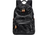 Zaino Per Laptop, Zaino Per Laptop Durevole Con Porta Di Ricarica Usb, Zaino Impermeabile Per Uomini, Zaino Da Viaggio Per Laptop Da 14 Pollici (Nero）)