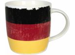 KöNitz Becher Vintage Flag Deutschland, Tasse, Kaffeebecher, New Bone China, Bunt, 350 Ml, 11 7 275 2657