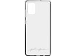 Just Green, Cover Riciclabile Per Samsung Galaxy A71 Infinia, Trasparente