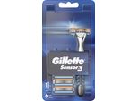 Rasoio Da Uomo Gillette Sensor3 Con 6 Lame Nero
