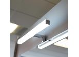 Lampada A Led Cromata 40Cm Specchio Bagno | Giove