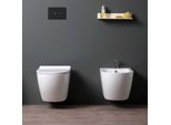 Set Di Sanitari Sospesi In Ceramica Con Copriwc | Folk