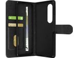 Custodia A Portafoglio Con Patta Magnetica Per Samsung Galaxy Z Fold3 - Nero