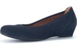 Gabor Kreta Ballerine - Scarpe Basse Da Donna - Scarpe Slip-On Blu Tempo Libero Nuovo