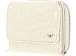 Golden Head Pelle Portafoglio Cayenne Rfid Protect Zipped Billfold Coin Wallet Cream Avorio