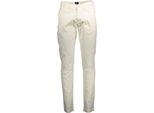 Gant Pantaloni Uomo Tessile Bianco SF12652 - Taglia: 33 L34