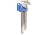 King Tony 20419PR - Set Di 9 Pulsanti Resistorx Maschi Con Fondina
