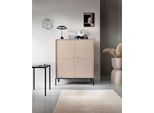 Cassettiera Highboard Mono 103,5 Cm Beige A 4 Ante