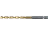Makita Punta Hss-Tin, 12,0 X 151 Mm Hss-Tin - Titanio - 1/4" - 12,0 X 151 Mm"
