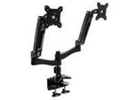 Silverstone SST-ARM22BC Supporto Per Doppio Monitor - Nero