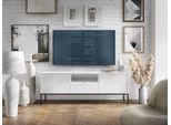 Mobiletto Tv Nova 154Cm Bianco A 2 Ante Mdf