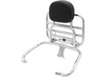Portapacchi Pieghevole Per Vespa Gts 300 / 250 / 125 08-22 Con Schienale