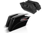 Valigia Laterale Lb Per Harley Road King Classic 98-13 Con Tasche Interne