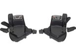 Cambio Microshift Mtb Thumb-Tap, Coppia, Shimano 3X9 Velocità Nero