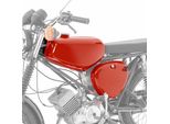 Serbatoio / Serbatoio Benzina Per Simson S51 / S50 / S70 Con Copertura Laterale New Styl