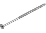 Vite Per Truciolare Seccaro 6 X 140 Mm, Acciaio Inox V2A Va A2, Vite Per Legno Con Filettatura Parziale, Tx / Cava Esalobata, 50 Pezzi