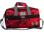Sporttasche SCHOOL-MOOD Kai (Ninja), Kinder, Gr. B/H/T: 39cm x 20cm x 22cm, rot (kai), Polyester, Taschen Sporttasche