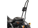Sissybar Xl Per Harley Davidson Dyna Street Bob 09-17 # Srl Nero