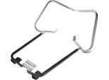 Portabagagli Per Harley Davidson Touring 97-08 Con Barra Di Protezione Cromata