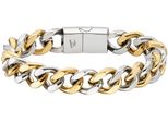 Edelstahlarmband Bruno Banani "Schmuck", Gold (Edelstahlfarben, Gelbgoldfarben), ArmbäNder, Damen, 21Cm, Edelstahl, Edelstahlarmband