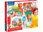 Lernspielzeug CLEMENTONI Interaktiver Basketball-Korb, bunt, Lernspielzeug, Kinder, Kunststoff, mit Licht und Sound