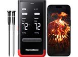 P2 Smart Meat Thermometer Wireless - 152 M Bluetooth 5.3, 2 Sonde 6 Sensori, Stabilità Di Monitoraggio Wlan Illimitata, Impermeabile IPX8, Forno Barbecue