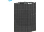Xinpuguang Pannello Solare Flessibile, Potenza Di Uscita 100W, Materiale Silicio Monocristallino, 4Pcs 100W
