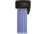 Lucchetto Pieghevole Abus Kids Bordo Lite Mini 6055C/60 Symbols - Lucchetto Per Bicicletta Con Codice Simbolo - Livello Di Sicurezza Abus 7 - 60 Cm - Blu