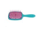 Janeke Superbrush Spazzola Per Parrucchieri Per Districare I Capelli Rosa Turchese