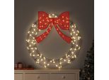 Vidaxl Ghirlanda Con 80 Led Bianco Caldo 91 X 91 X 9 Cm Pet