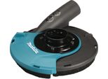 Smerigliatrice Angolare Makita Con Cofano Di Estrazione 115 - 125 Mm