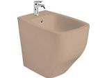 Bidet A Terra Filo Muro Sabbia Opaco | Mozart