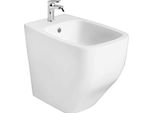 Bidet A Terra Filo Muro Bianco Opaco | Mozart